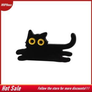 【COD】🔥🔥🔥 Japanese Cartoon Black Cat Series Alloy Brooch Metal Badge Lapel Pins Badges On Backpack Pines