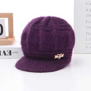 SHOPHOME - Topi wanita Dewasa Terbaru Fashion korea style Bahan rajut Hangat Tebal HAT09