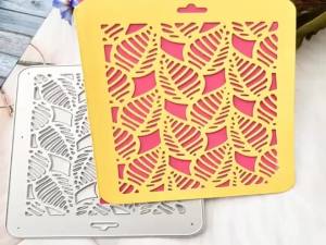 Kirilgu Cover Metal Cutting Dies Template for Scrapbook Album Paper Card Embossing H5K8Q