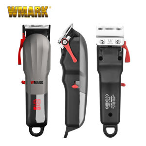 WMARK NG-115 LCD digital display push white hair clipper clippers oil head electric hair clippers professional hair clippers for hair salons