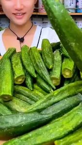 【Halal Food】Dried Okra Assorted Dehydrated Vegetables 秋葵干 果蔬脆片 即食秋葵脆片 脱水即食蔬菜干