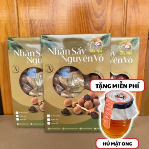 COMBO 3 Hộp 500G Nhãn Sấy Nguyên Vỏ - Size Chọn Lọc Sấy Điện Giữ Vị Ngọt Không Chất Bảo Quản