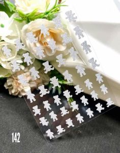 Nail sticker flash siêu sáng - Sticker dán móng tay - Chân