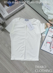 Áo Thun Tay Ngắn Cut Out - Tharo Clothing [AO00295]