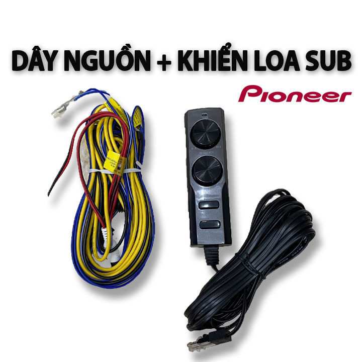 HCM-Dây nguồn loa SUB +Khiển loa SUB Gầm Ghế Pioneer TS - WX130DA ...