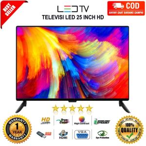 TERBARU SPECIAL TAHUN BARU TV LED 27\" SUPPORT HDMI VGA AV DAN USB GARANSI 1 TAHUN RESMI
