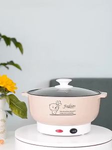 1000W 2-3.5L Electric Cooker – Multi-Function Non-Stick Double Handle Pot for All-in-One Cooking