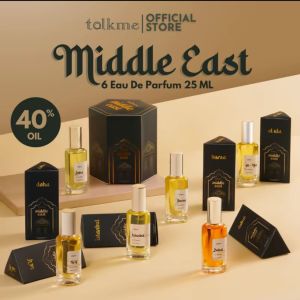 [Isi 6 Parfum] Talkme Middle East Series Eau De Parfum EDP Wangi Arab Tahan Lama