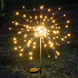 INXX Solar Christmas Lights Garden Lights Outdoor Fairy lights 60/150/240LED Waterproof Solar Firework Light 8 Mode Outdoor Garden Decor Christmas Lights