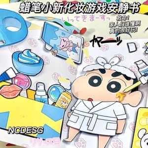 Búp Bê Giấy Sổ Tay Thủ Công Hình Cậu Bé Bút Chì shin-chan Dễ Thương Cho Bé