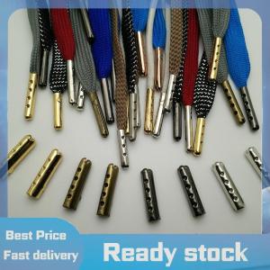 ZMONH 10ชิ้น aglets โลหะเชือกผูกรองเท้า DIY ซ่อมรองเท้าลูกไม้ปลายเปลี่ยน