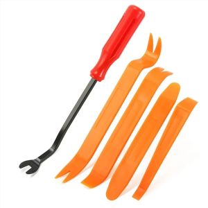 5pcs Car Plastic Crowbar Set Interior Disassembly Tool for CD Host Dashboard Door Panel Pry