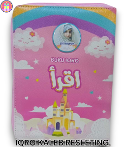 IQRO Milenial Zipper Full Color Gratis Custom Nama dan Foto Anak