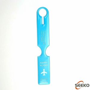 Seeko Luggage Tag PVC Boarding Pass Colorful Anti-loss Label 24*4cm