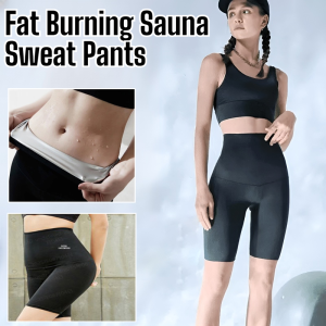 Fat Burning Seamless Fitness Pants Sauna Sweat Pants Slimming Gym Leggings Sports Shorts Postpartum Body Shaper
