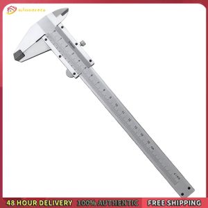 Winnereco Carbon Steel Vernier 150mm Range Professional Vernier Caliper Precision Metal Caliper for Industrial Measuring Accessory
