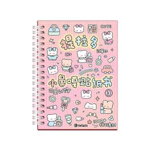 ROLL 16Sheets 1000+ DIY Material Sticker Book PET Kpop Decorative Scrapbooking Stickers Ins Cartoon Washi Paper Journal
