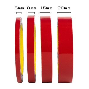 Strong Permanent Double Sided Super Sticky Foam Tape For Vehicle Car 5/10/15/20MM