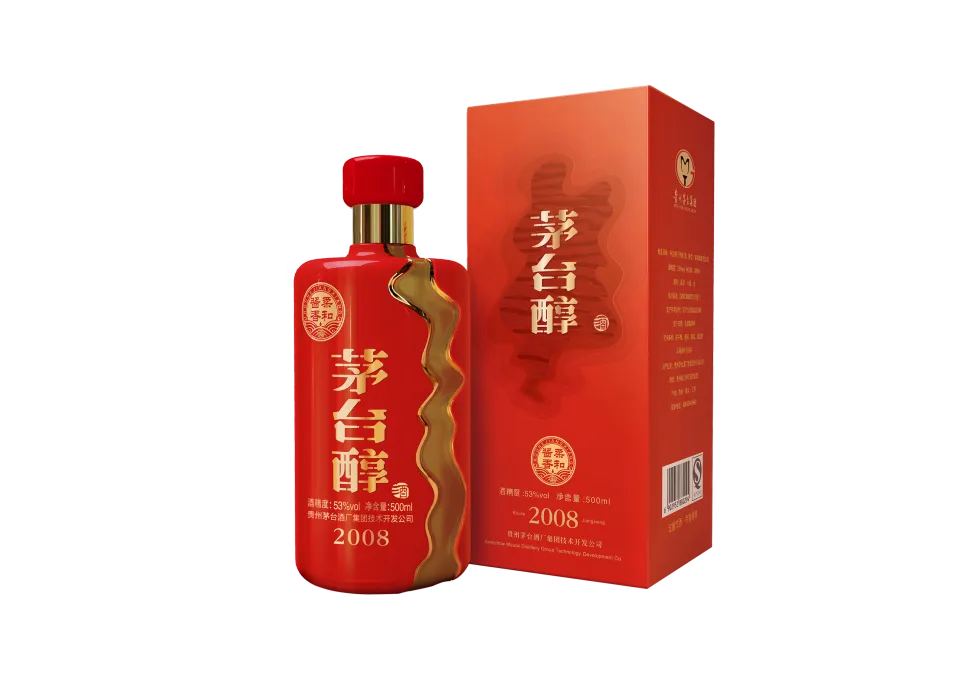 Kweichow Moutai Chun Baijiu Spirits茅台醇白酒 2008 500ml