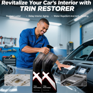 💕A Touch of High Gloss 💕Car Plastic Leather Renovation Crystal Plating Agent Renovation Agent Interior Dashboard Wax Leather Renovation汽车镀晶剂