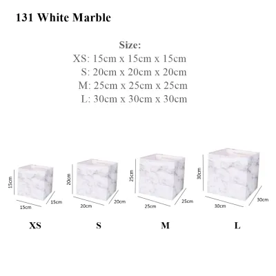 SHIOK 12Pcs Square Gift Bag for Flower Bouquet Cake Bakery Doorgift Anniversary Doorgift PB0926