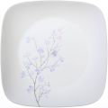 Corelle Jacaranda Square Round 10-1/4-inch Dinner Plate, 26cm. 
