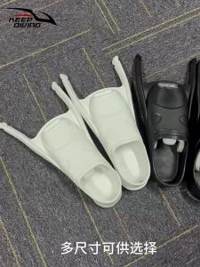 [Legend6] 1 คู่ กระเป๋าเท้าฟรีไดฟ์วิ่งใบยาว ฟินคาร์บอนไฟเบอร์ รองเท้ากบ อุปกรณ์ตกปลา ฟลิปเปอร์สำหรับผู้ใหญ่ ปกเท้า