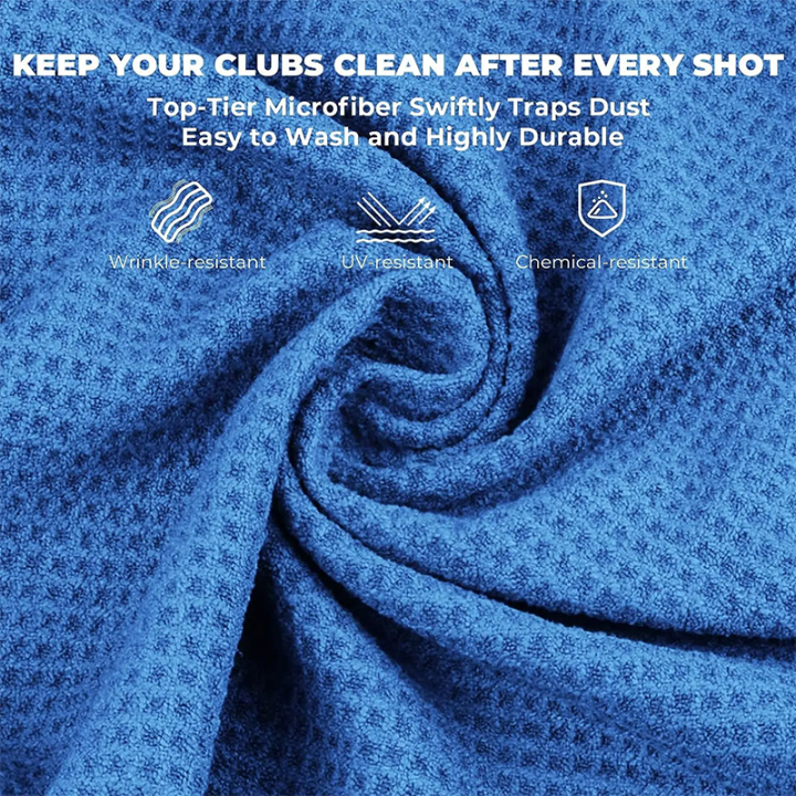GYM%C2%B7PRO%20Golf%20Towel%2040x60cm%20Microfiber%20With%20Hook%20Heavy%20Duty%20Clip%20Waffle%20Absorbent%20Quick-drying%20for%20Golf%20Lovers%20Sports%20-%20Image%209