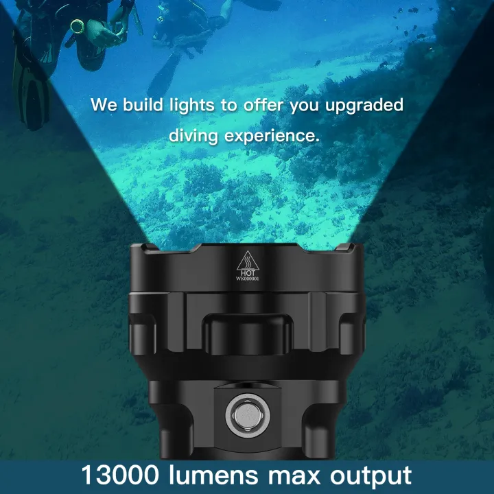 Wurkkos%20DL70%20Scuba%20Diving%20Super%20Bright%20Double%2026650%20Battery%2013000lm%20IPX8%20Waterproof%20Underwater%20Dive%20LED%20Light%204PCS%20XHP50B%204%20Modes%20Powerful%20Diving%20Flashlight%20-%20Image%205