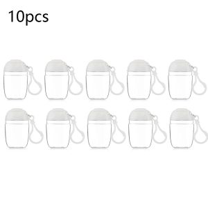 INNEED 5/10PCS 30ml Multi-functional Accessories Clamshell Empty Plastic Bottles Soap Dispenser Refillable Bottle Hand Sanitizer Storage