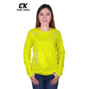 Jersey Dryfit Lengan Panjang Terbaru Pria Dan Wanit Atasan sport dewasa Size L XL XXL
