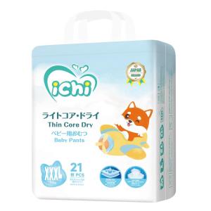 LZD [Mua 2 Tặng 2 Quà Tặng Miễn Phí] Tã trẻ em ICHI tã kéo quần cao cấp S/M/L(50 cái) tã trẻ em Nhật Bản cỡ XXL/XXL/XXXL sản phẩm cho trẻ sơ sinh trẻ sơ si