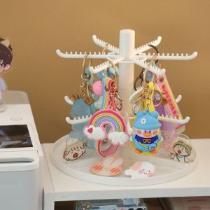 HOT 2/3/4 Layer Bracelet Plastic Multifunctional Hanging Jewelry Jewelry Organizer Detachable Jewelry Display Rack Rotating Necklace Shelf Earring Holder Stand Rings Home Rack