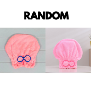 Harga Grosir - Handuk Pita Shower Cap Dry Hair / Handuk Keramas Cepat Kering / Handuk Kepala