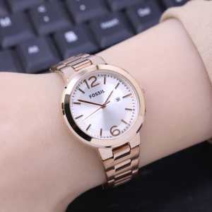 Jam Tangan Fos 2 Angka LS-756HR / Jam Tangan Fashion Wanita Tali Rantai Diameter 34cm