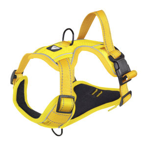 HamshMoc No Pull Pet Harness Adjustable Dog Harness Reflective with Soft Handle Quick Release Buckle Lightweight for Dog