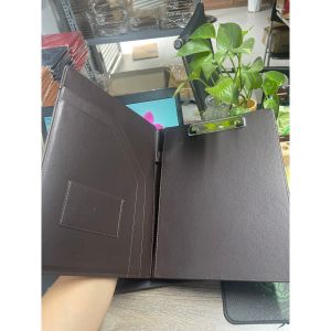 Bộ trình ký da xifu A4 đủ 04 màu đỏ đen xanh nâu sang trọng