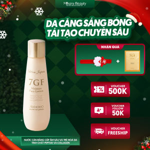 Nước cân bằng cấp ẩm sâu và trẻ hoá da tinh chất Peptide và Collagen  - 7GF Moisture Face Lotion 120ml