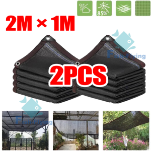 B1T1 Anti-UV 90% Sunshade Net Outdoor Garden Net Farm Net Greenhouse Net Sunscreen Sunshade Waterproof Black