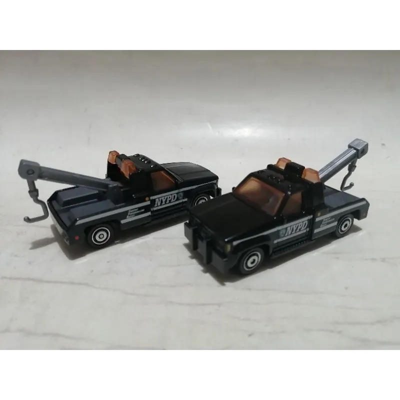 Matchbox NYPD Police Highway Patrol GMC GM Wrecker Tow Truck