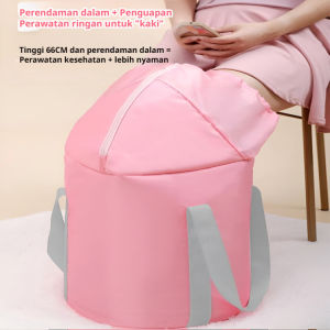 Folding Foot Bath Electric Heated Foot Spa Constant Temperature Basin Portable Home Pedicure Tub Large Capacity Soaking