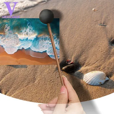 Friction Gong Mallet Gong Resonant Mallet Sound Mallet Whale Singing for Meditation Sound Baths or Yoga