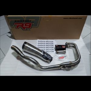 knalpot r9 h2 ss ninja 250 fi 2018 cbr250rr r25 z250 mt25 original