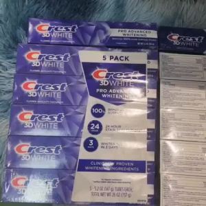 {Date 2028} (Hàng nhập Mỹ) Kem đánh răng Crest 3D White Pro Advanced Whitening giúp trắng răng ngăn mảng bám ố vàng