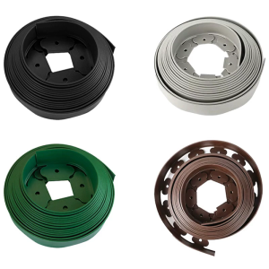 Landscape Edging Garden Edging Borders with Upgraded Stakes Flexible Plastic Garden Border for Landscaping Flower Beds