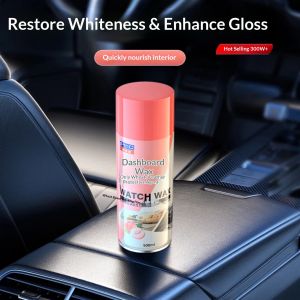 Peach-colored interior dashboard wax car interior coating polishing and brightening agent car dashboard protectant stain remover and quick renovation agent
