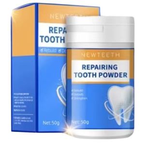 Fresh Breath & White Teeth — 清新口气 亮白牙齿 [Buy 3 Free 1] NewTeeth Herbal Tooth Powder – Deep Clean & Teeth Brightening NewTeeth 草本牙粉 – 深层清洁 提亮牙齿色泽 EXP2028