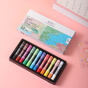 สีชอล์ค น้ำมัน เกรดอาร์ทติส Soft Oil Pastel จำนวน 12สี/24สี/ 36สี/ 48สี สีอ่อนและสด ใสปลอดสารพิษพาสน้ำมันเหมาะ