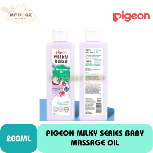 PIGEON Milky Series Baby Massage Oil 200ml