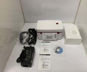 Máy in mã vạch Zywell ZY909 (USBLAN) tặng thêm 1 cuộn giấy A6 dạng xấp Bảo Hành 12 tháng new 100% full box